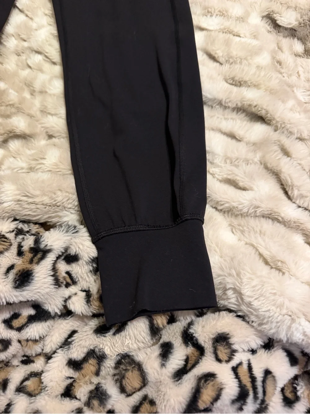 lululemon athletica Black Wide-Leg Track Pants